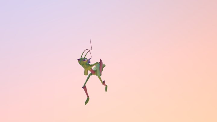 LIZ - Buggin’ Out 3D Model