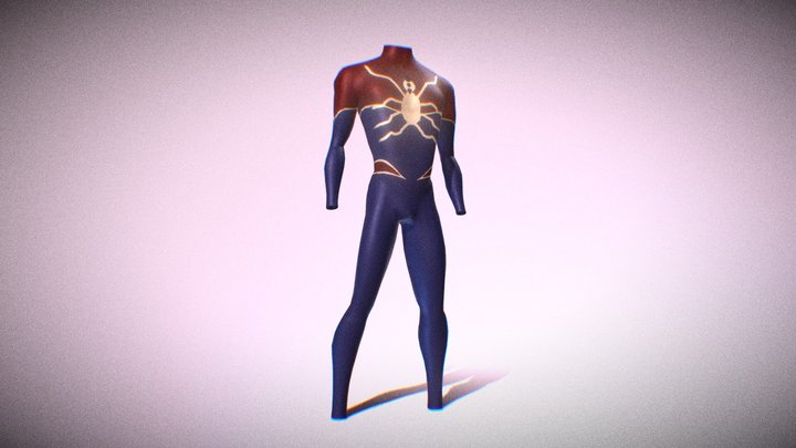 (˶˃ ᵕ ˂˶) .ᐟ.ᐟ spiderpunk suit 3D Model