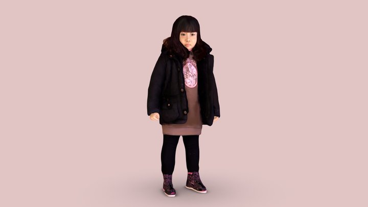 Girl3 3D Model