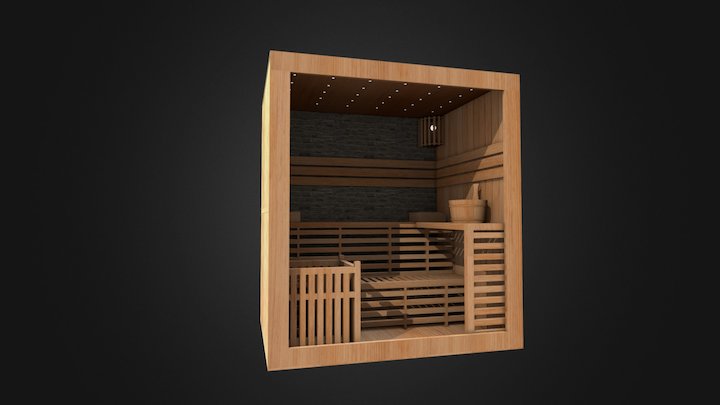sauna "Sarnia" 3D Model
