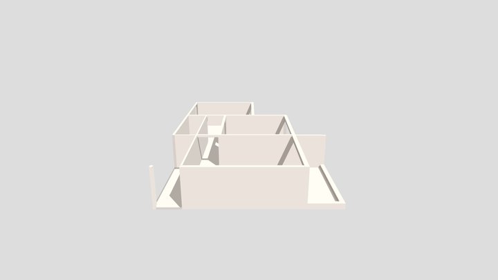 The Worst Nightmare: Onslaught - Room structure 3D Model