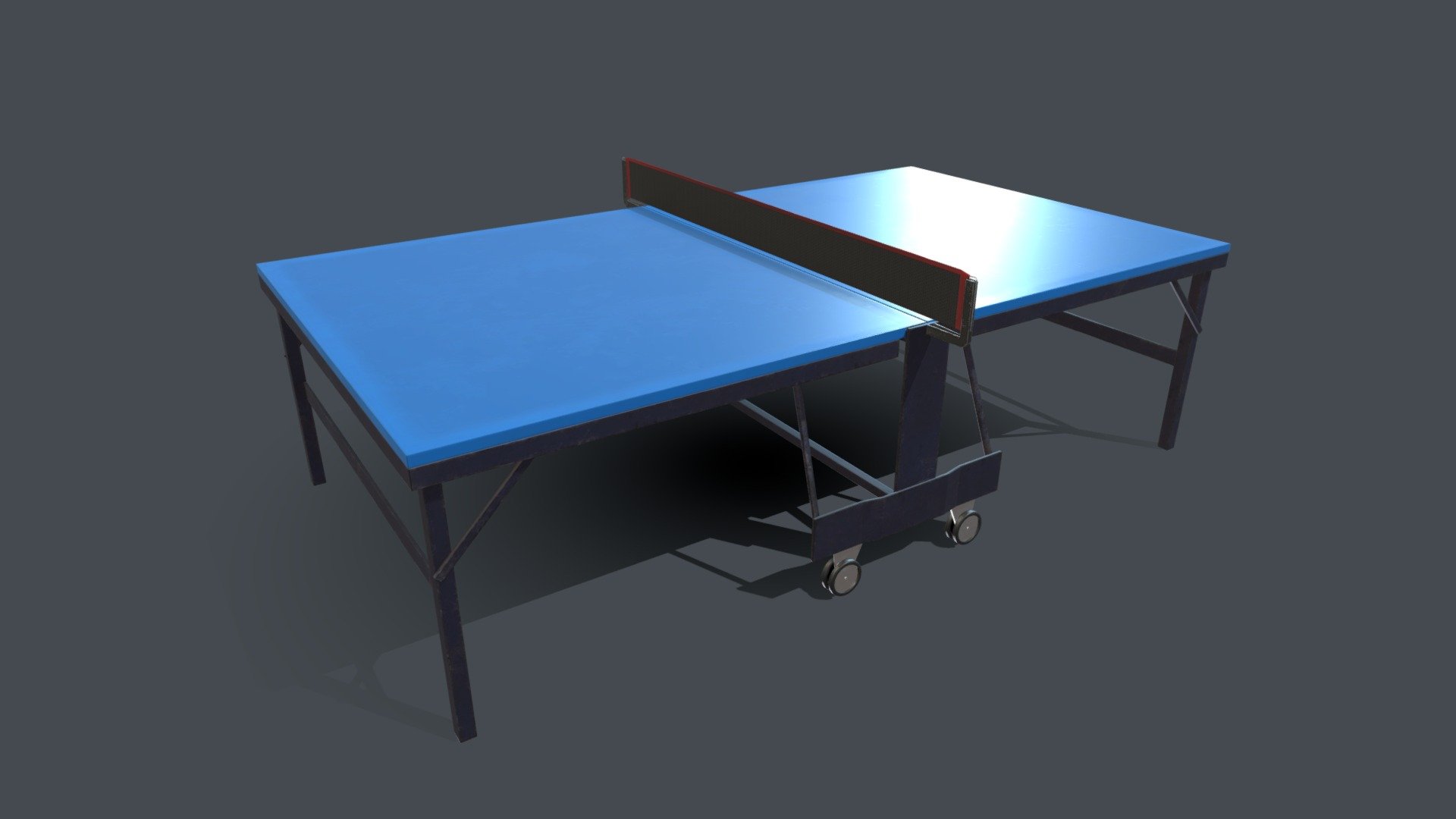 Tennis Table - Download Free 3D Model By AntonYurevich [31d0422 ...