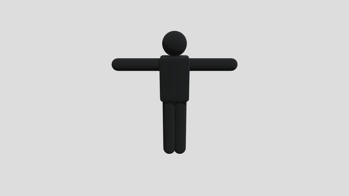 Toilet Stickman 2.0 3D Model