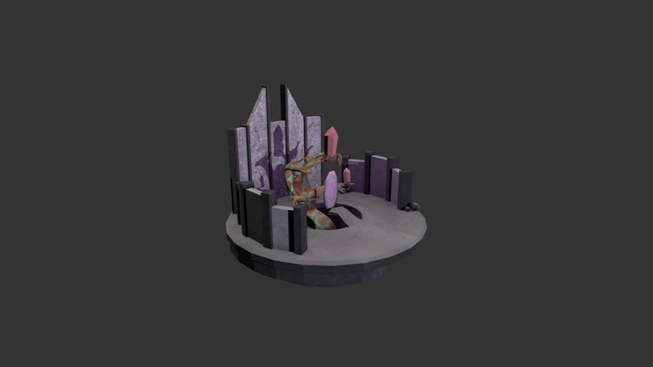 Modelling Principles Diorama 3D Model