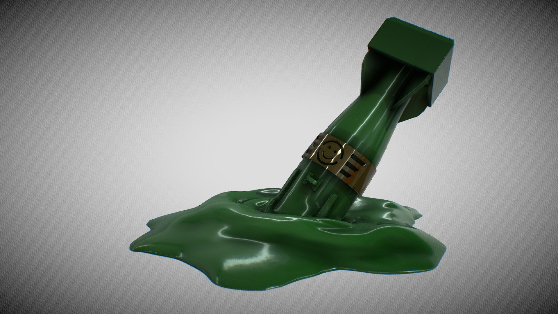 HIROSHIMA ATOMIC BOMB FAILURE 3D model by Border Rabbit