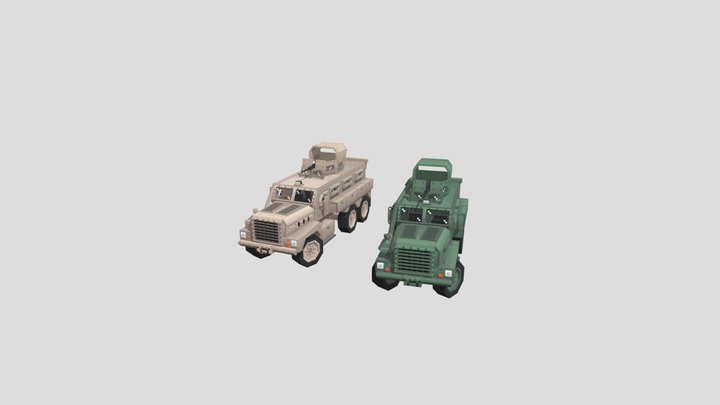 COUGAR Mrap 3D Model