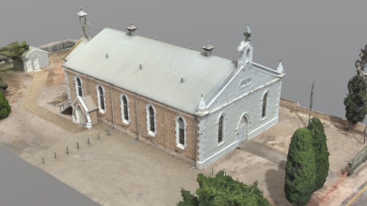 METHODIST CHURCH MOONTA 3D Model