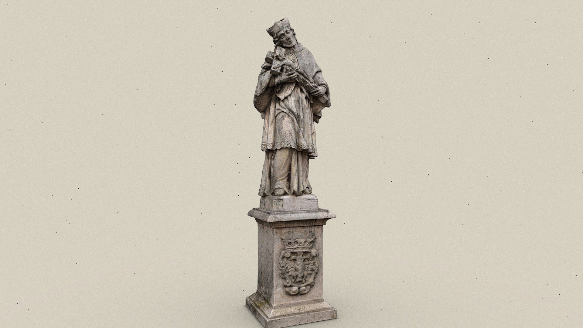 Hl. Nepomuk — Sketchfab embed 3D viewer