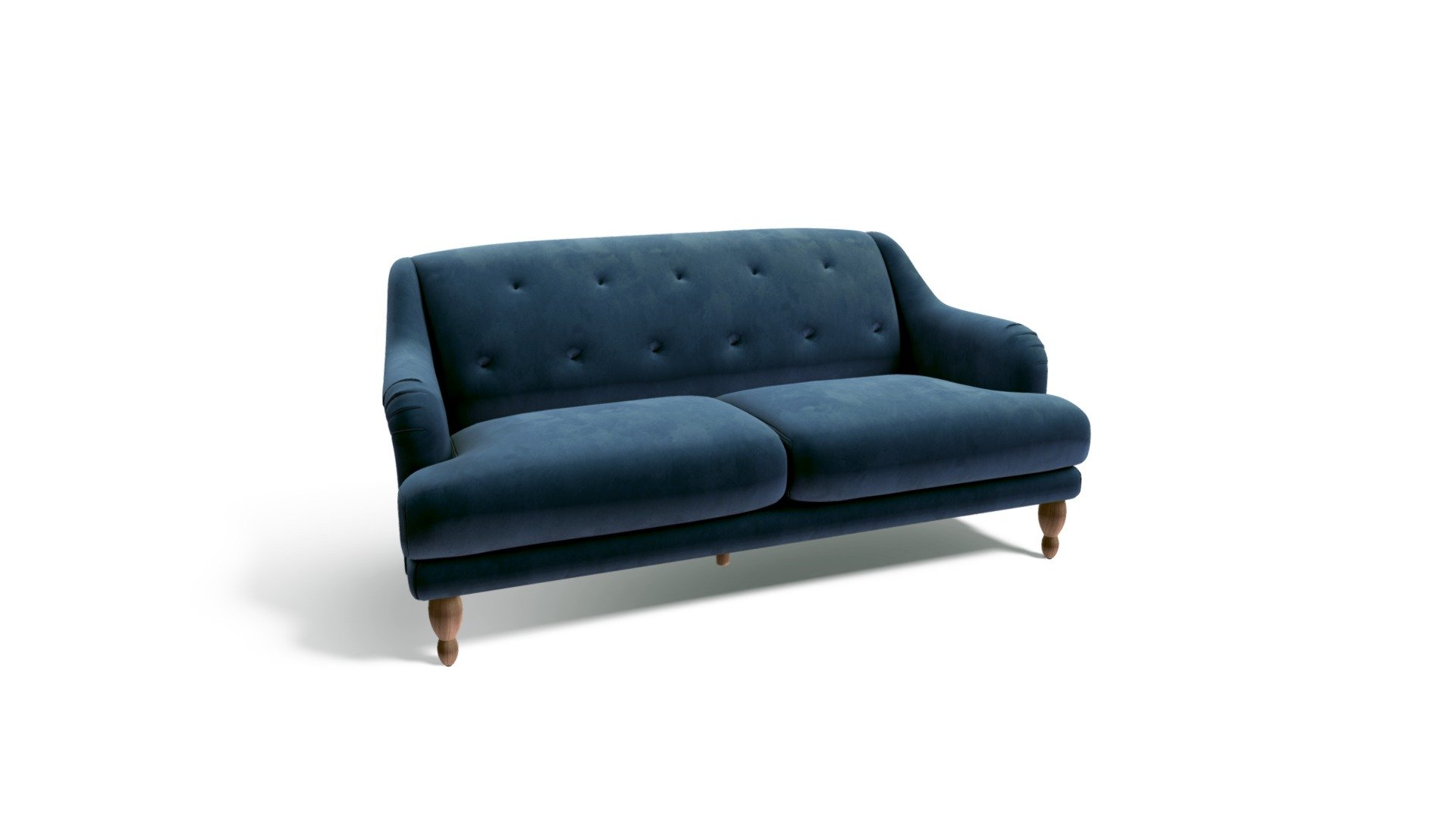 Ariana 3 Seater, Saphire Blue