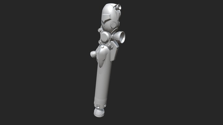 Star Knight Leg 3D Model