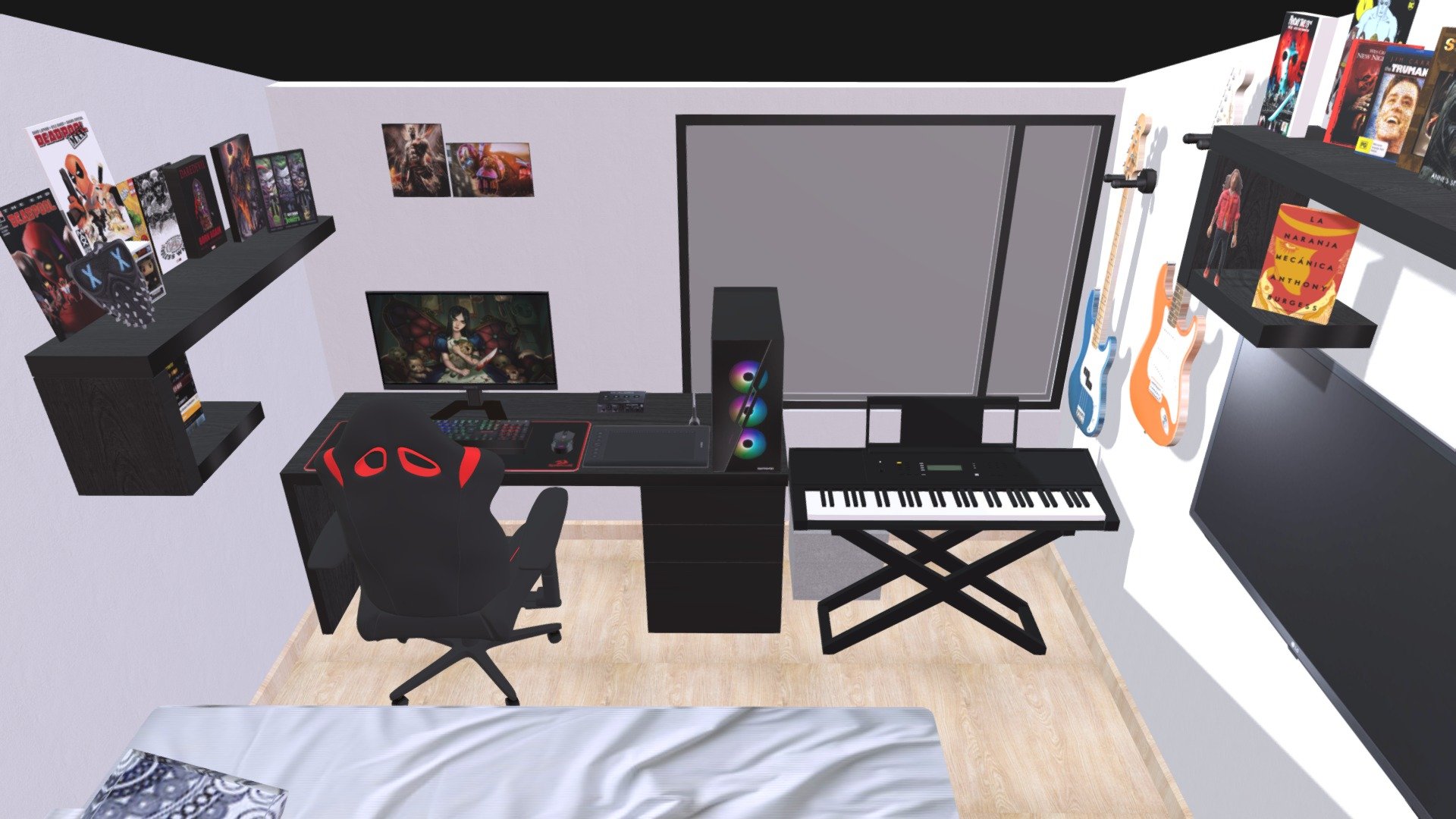 Jack's Room - 3D model by JackOfaltrade [31dbedd] - Sketchfab