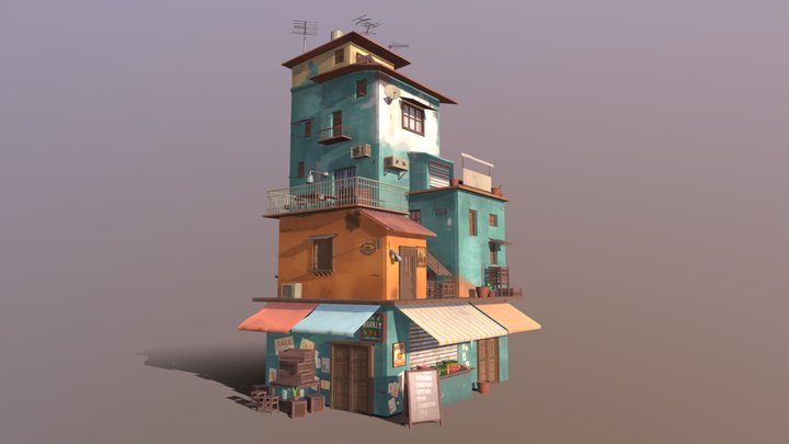 House04-04 3D Model