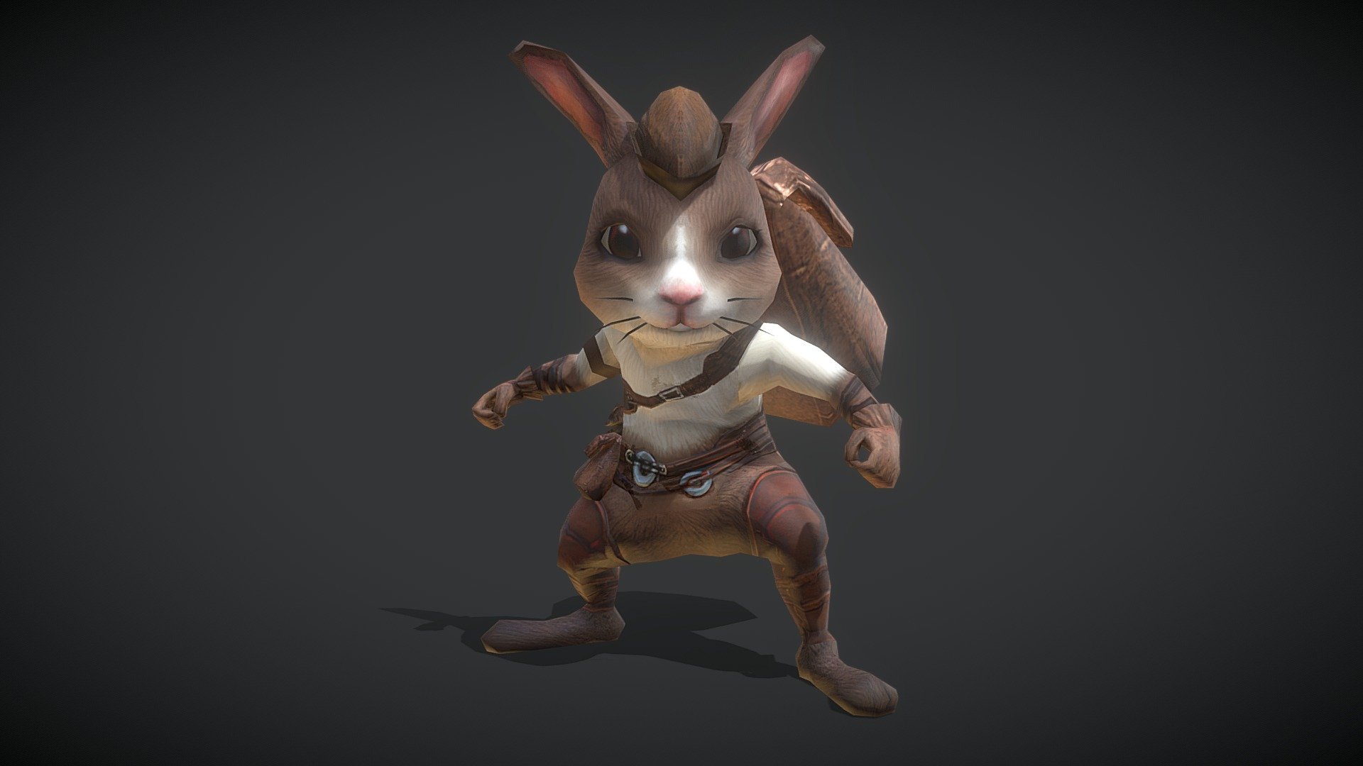Rabbit Scout A - 3D model by Tokiyoshi Takaya (@takayatokiyoshi) [31dd289]