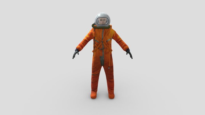 Astronaut 3D Model