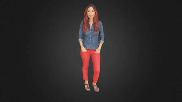 Janine 3D Model