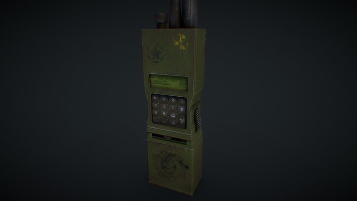 Walkie-Talkie 3D Model