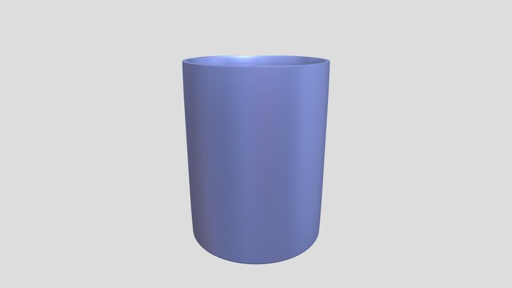 Metal cup 3D Model