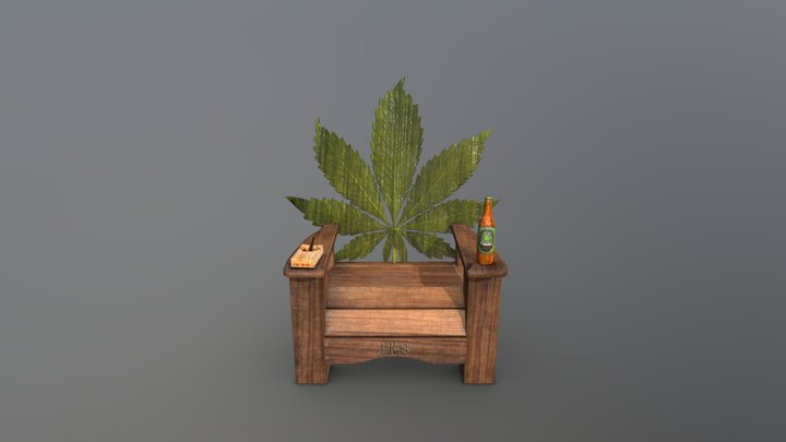 -lks-weed-chair 3D Model