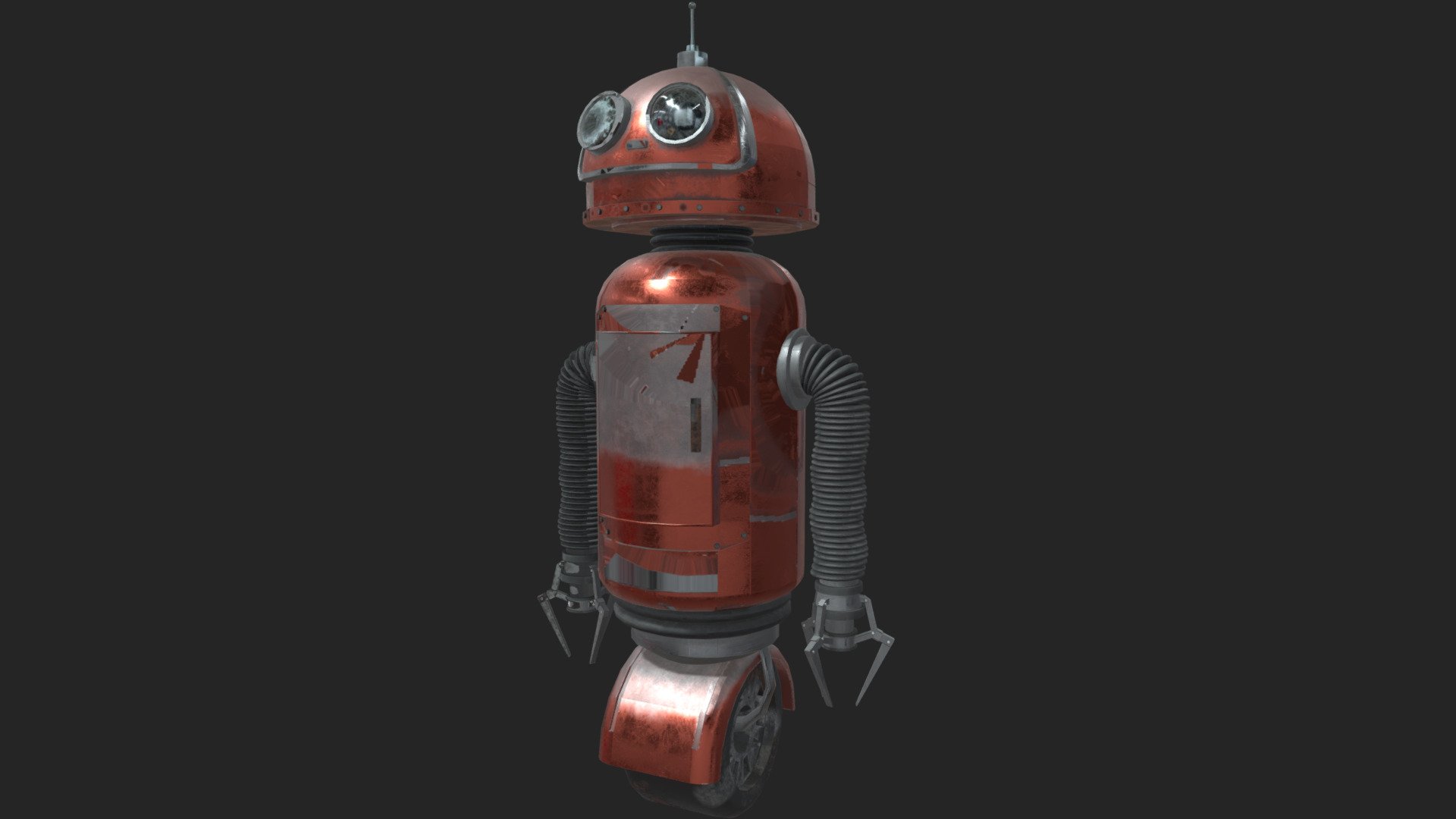 old robot - 3D model by abi (@abicreates.jpg) [31e1811] - Sketchfab