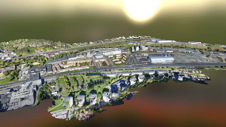 Partille Centrum 69551 3D Model