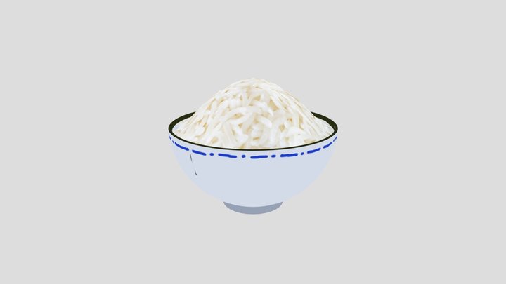 Rice 3D Model