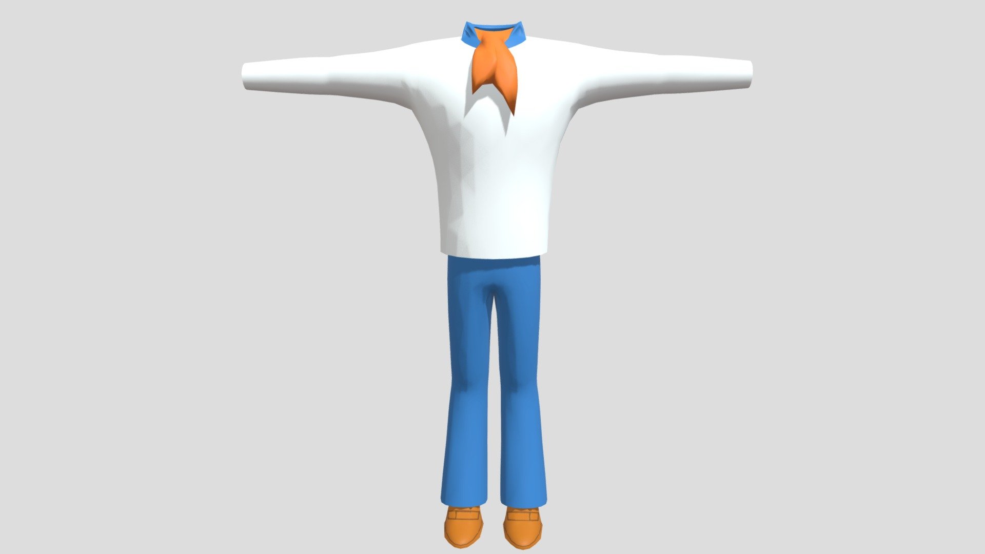 Fred Jones Clothes - Download Free 3D model by Princess Gowns ...