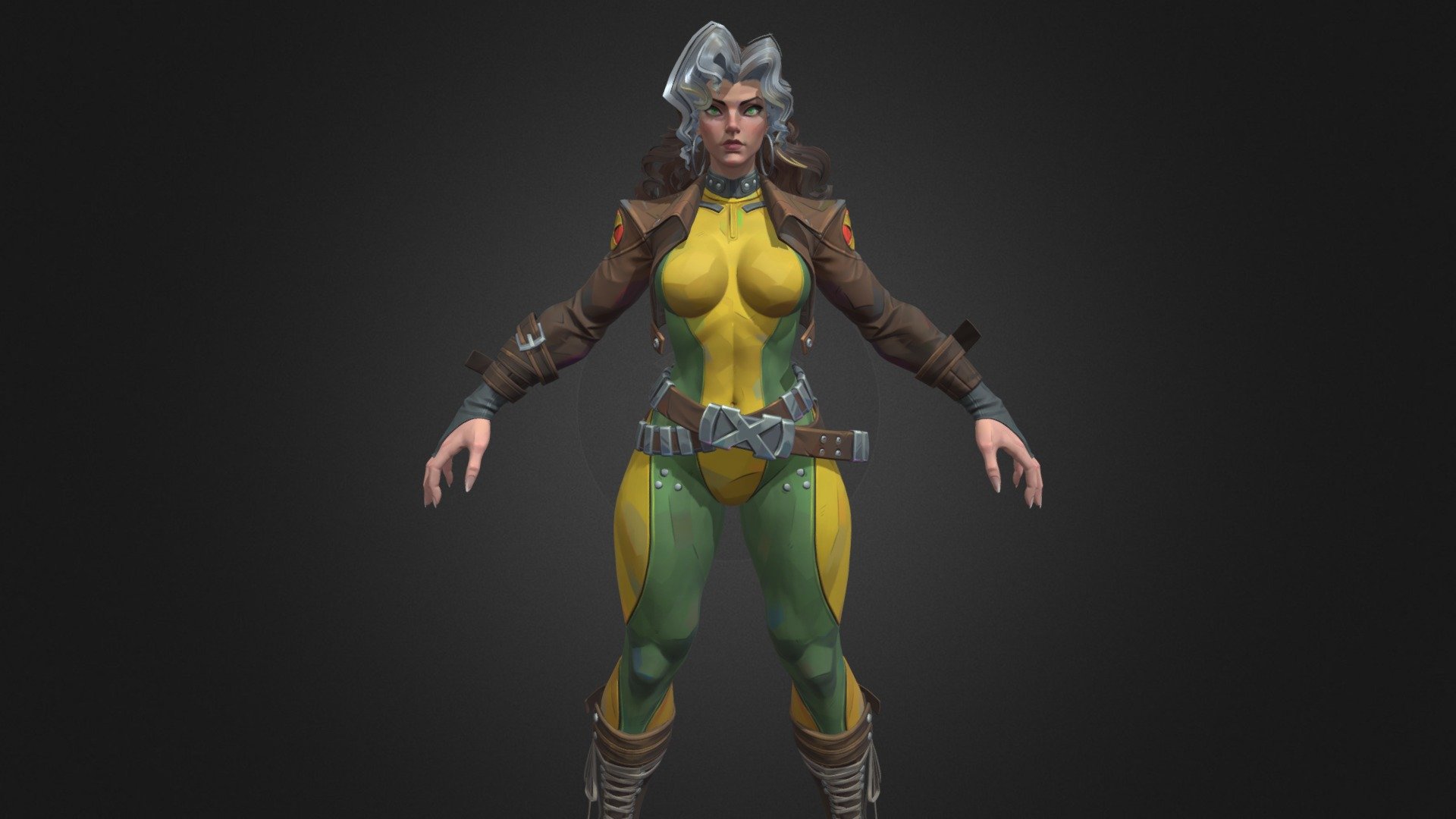Rogue - Marvel Rivals - Download Free 3D model by YE YE (@YEEZY_YE ...