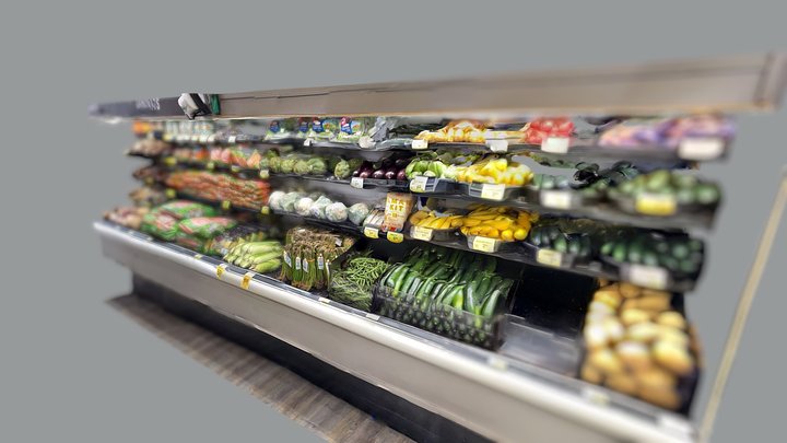 89: Produce isle 3D Model