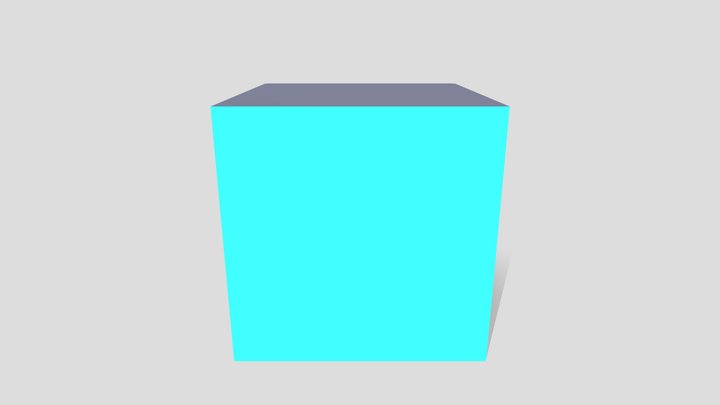 Cube 3D Model