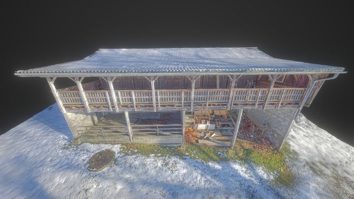Cabane 3D Model