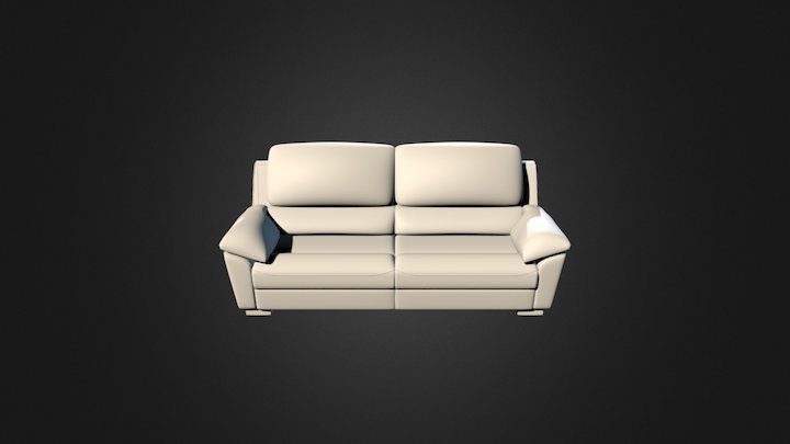 Texas Sofa EXPORTAR 3D Model