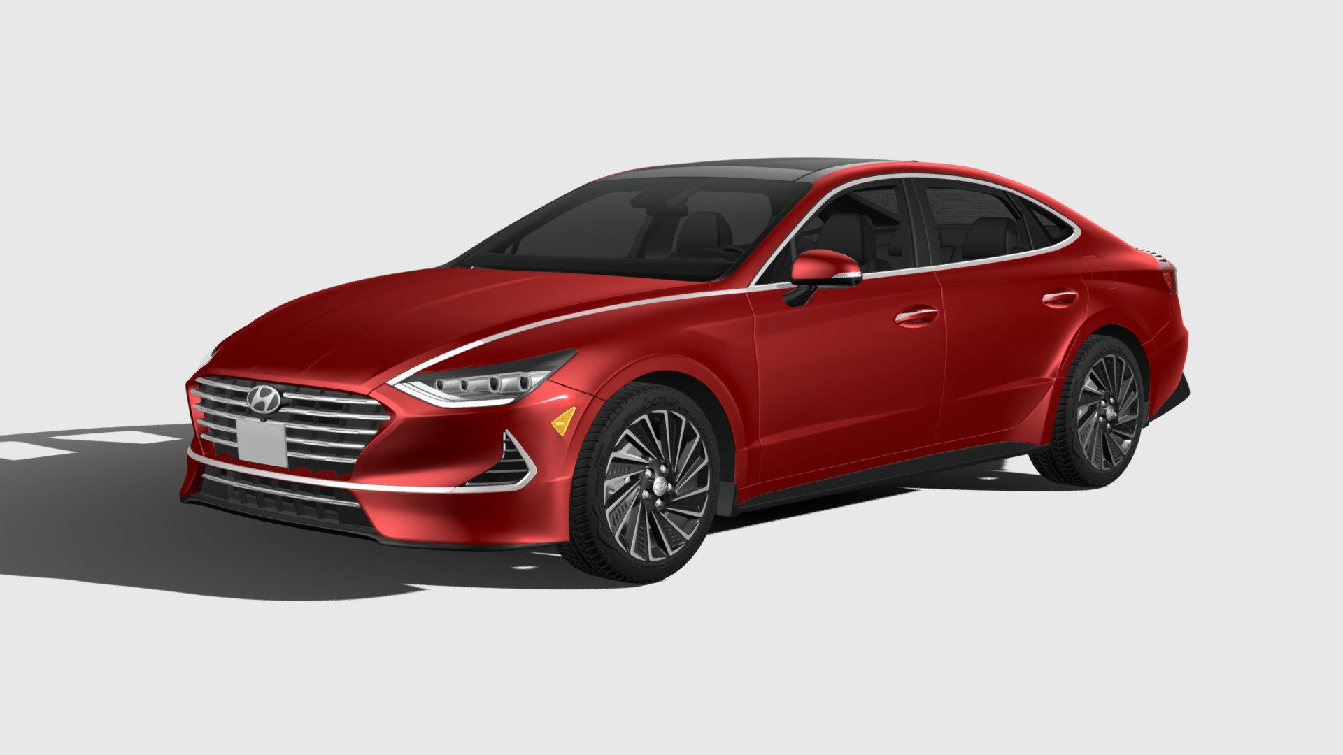 Hyundai sonata 3d model