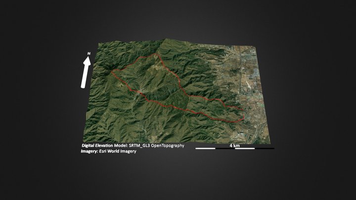 西山三峰线 – Gratis 3D-model STL