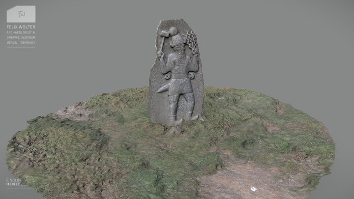 Teshub Cult Stele | Henzendorf (Germany) 3D Model