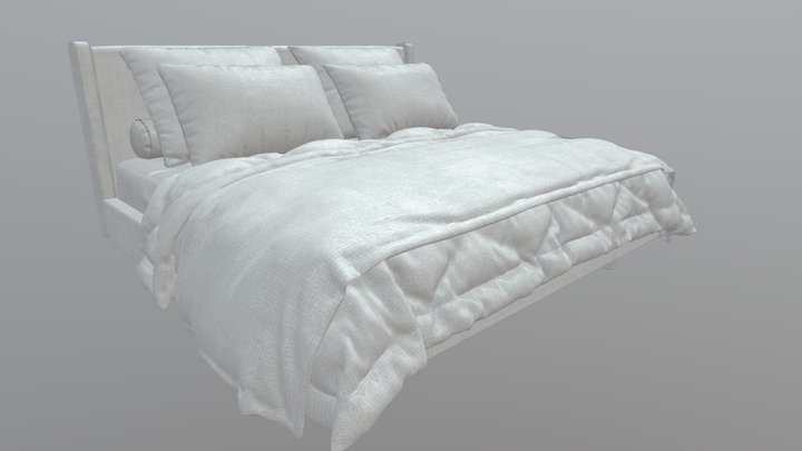 Bed Linen 3D Model