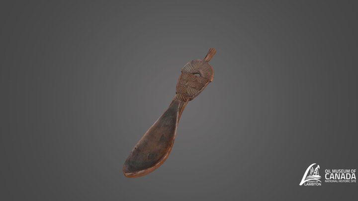 Aweer Wooden Spoon 3D Model