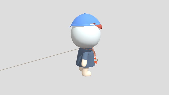 T 3D Model