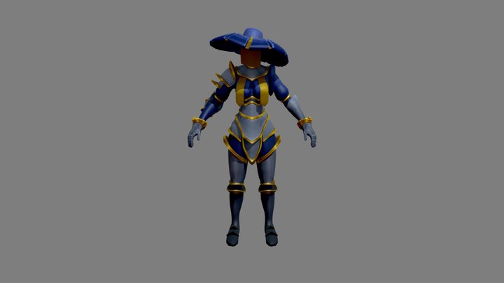 Ranged enemy [Highrise] 3D Model