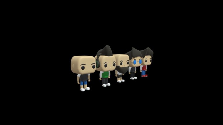 CustomPopVinylFigure By Shashhh 3D Model