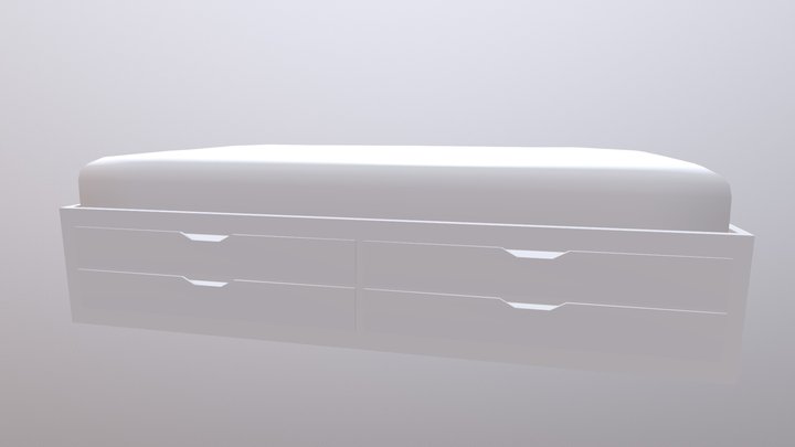 Abenetti Room Bed 3D Model