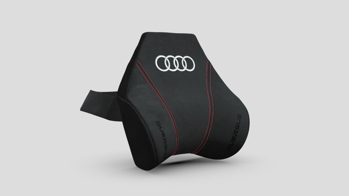 Headrest Cushion H.3 Audi for chair 3D Model