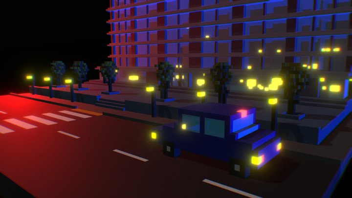 budynek 3D Model