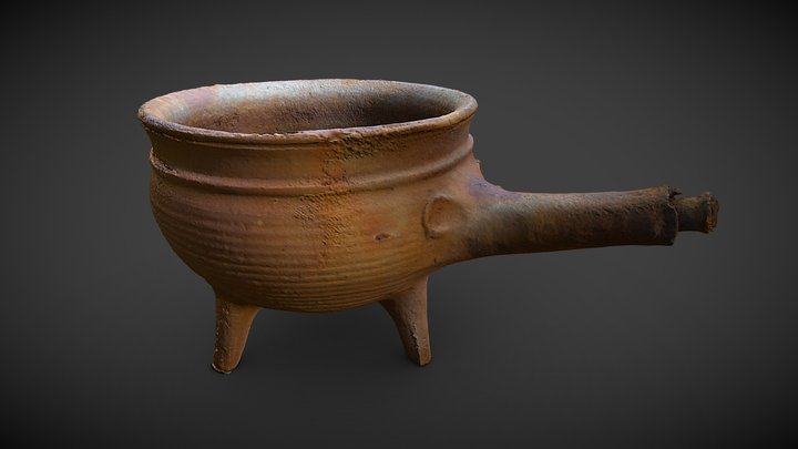 Tripod pot from Kalmar, Sweden – Modello 3D gratuito STL