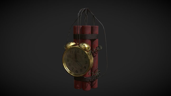 Joker Bomb 3D Model