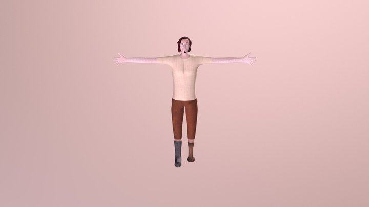 Captain 3D Model