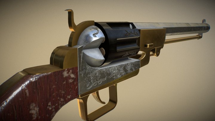 Colt custom 3D Model