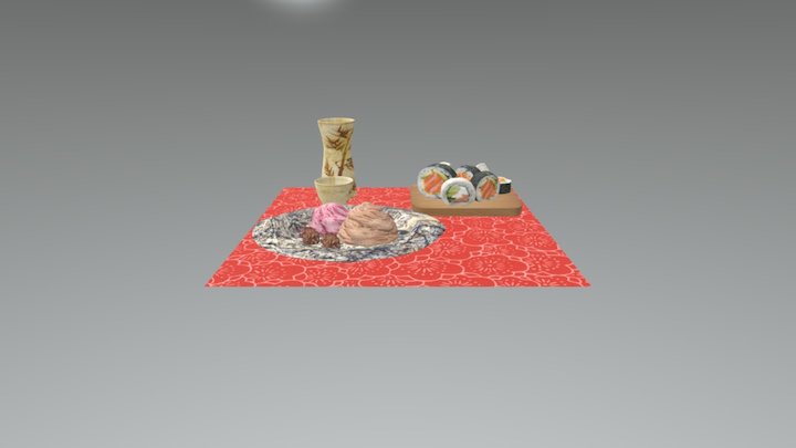 Platillo 3D Model