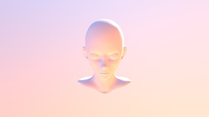 Face #2 3D Model