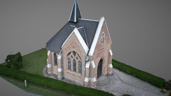 Chapelle photogrammetry Mavic Air 2S 3D Model