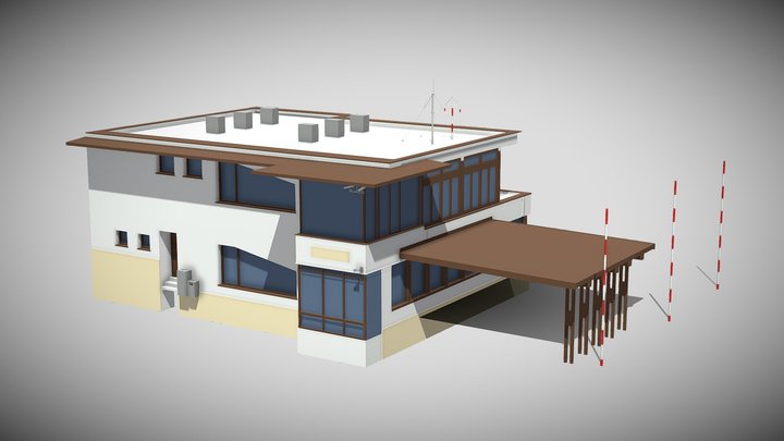 Airport Building – Modello 3D gratuito STL